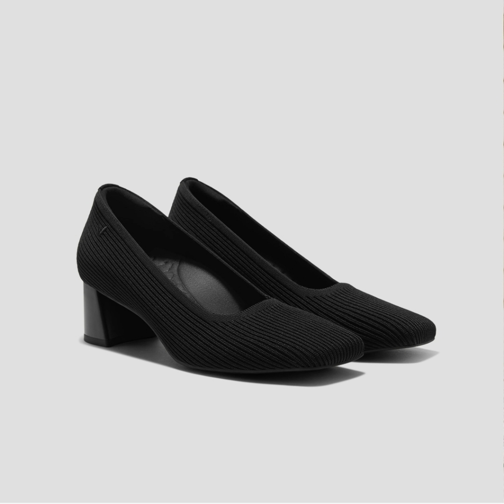 Vivaia Margot Square Toe Chunky Heel (Monroe)